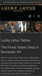 Mobile Screenshot of luckylotustattoo.com